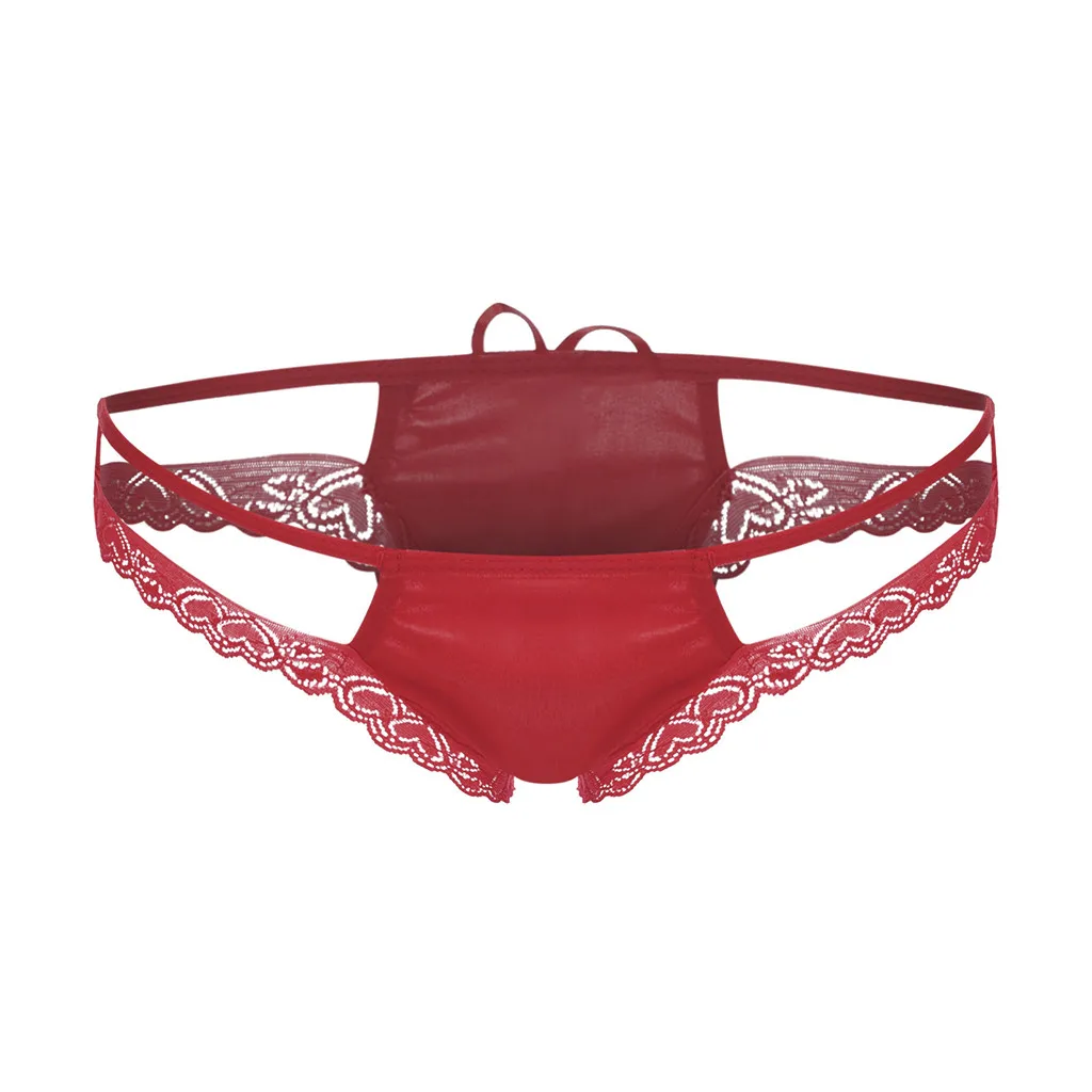 

Babydoll G-string Lenceria Mujer Women Sexy Lingerie Lace Bow Briefs Sexy Underwear Hollow Bandage Porno Thongs Erotic Costumes