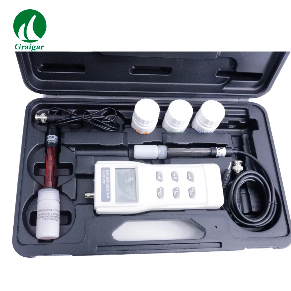 

AZ8651 2 in 1 PH/OPR Tester PH Meter Oxidation Reduction Potential Meter