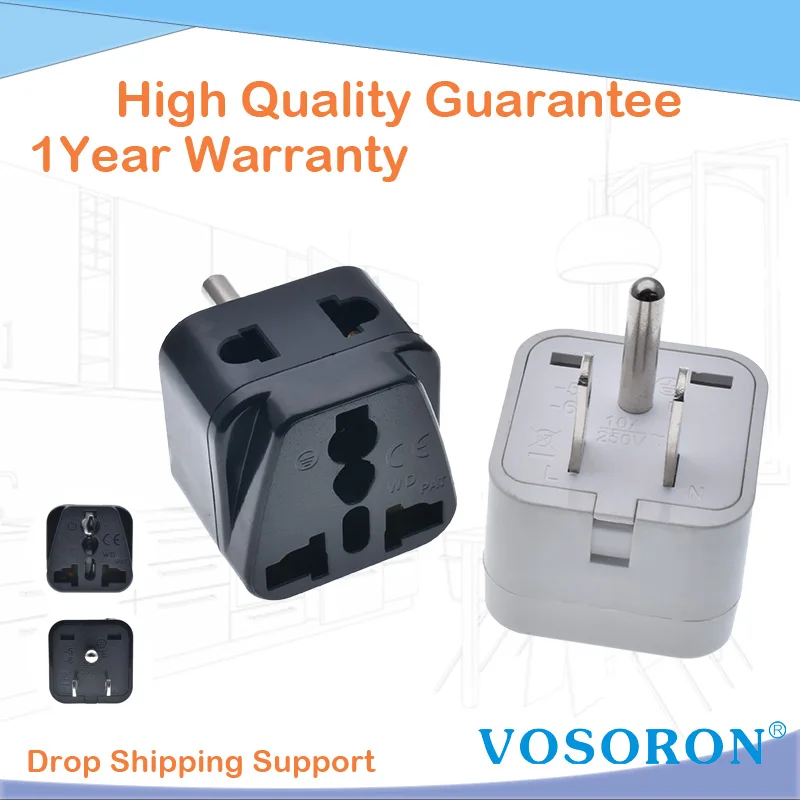 Универсальная заземленная 2 в 1 переходник Тип B для клиентов из США Японии и