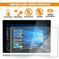 for toshiba satellite click 10 tablet tempered glass screen protector 9h premium scratch resistant hd clear film cover