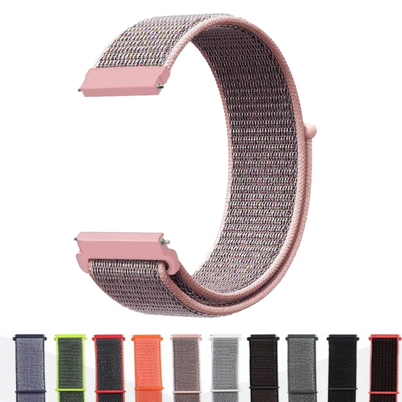 Nylon Straps For Huawei Watch talk band b5 Fit honor s1 GT 2 GT2 e Replacement Bracelet seiko 5 field SNK805 SNK809 Correa | Аксессуары