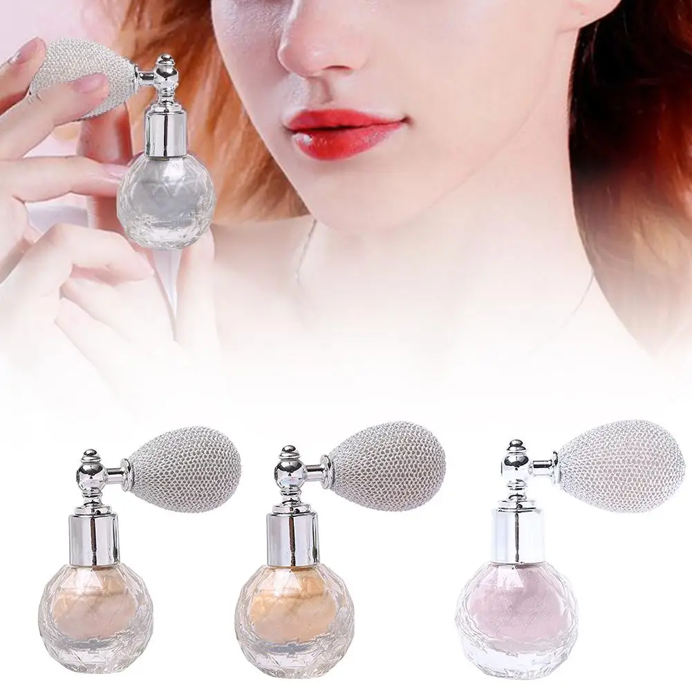 Новинка 4 цвета свободная пудра для лица тени век высокий светильник аэрозоль