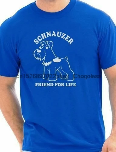 Мужская футболка с надписью Schnauzer|Мужские футболки| |