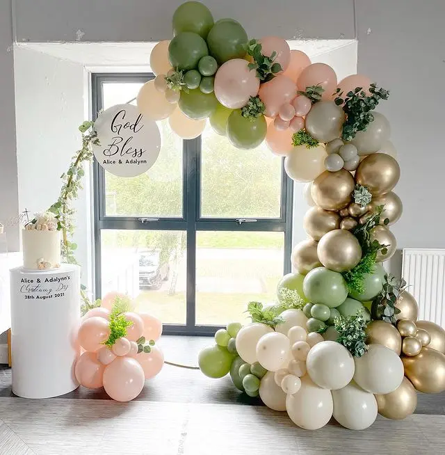 

Wedding Birthday Party Decor Retro Pink Double Apricot Latex Balloon Garland Arch Holiday Event Backgound Baby Shower Decor