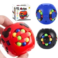 2021 rotating magic bean fidget toys for anxiety desk toy stress relief autism infinity cube sensory toys kids toy adult toys