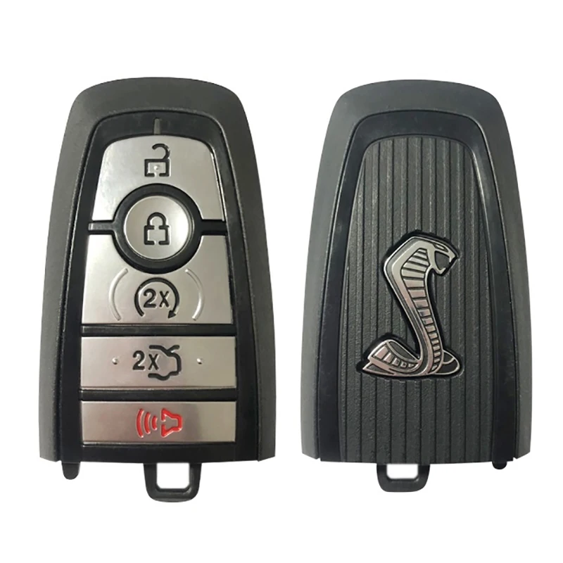 

CN018112 2020 Ford Mustang Cobra 2 Way Smart Key With 5 Button Trunk / Starter M3N-A2C931426 902 MHz Frequency