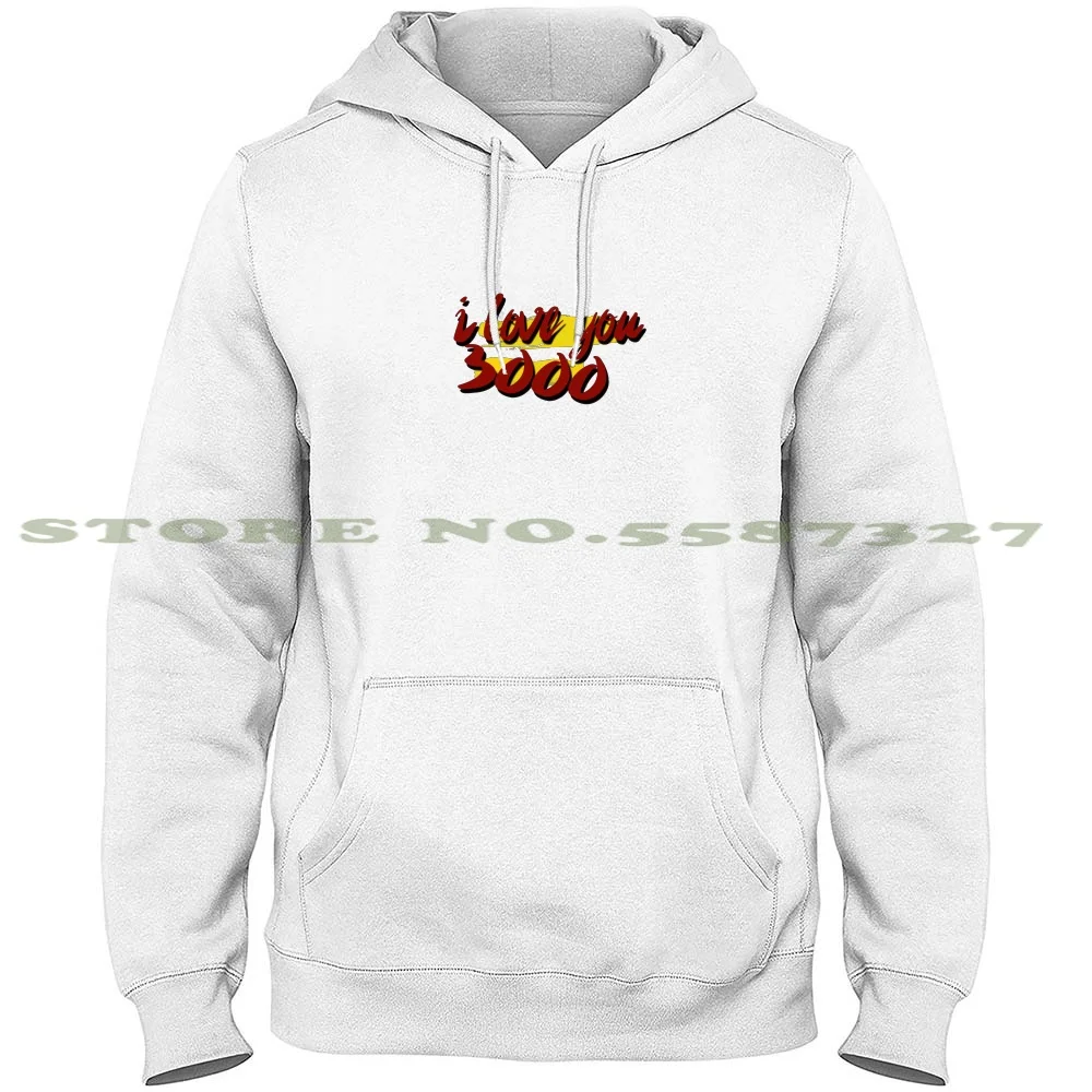Толстовка с длинным рукавом I Love You 3000 Тони Старка Моргана Питера Паркера эндоигры