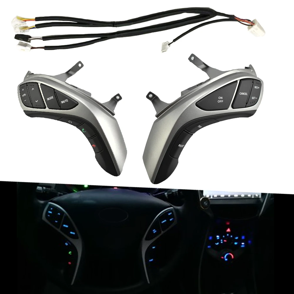 Многофункциональная кнопка на рулевое колесо для Hyundai Elantra 2012-2015 I30 Кнопка
