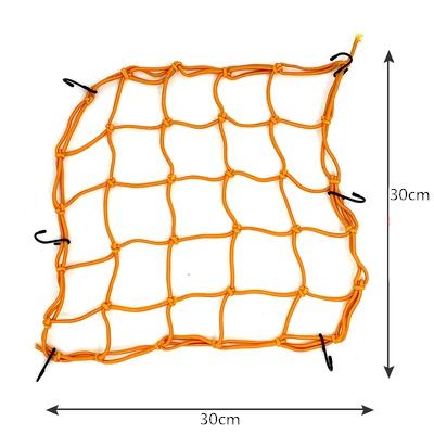 

New Reflective Moto Helmet Mesh Net Motorcycle Luggage Net Protective Gears Luggage Hooks Motorcycle Accessories Organizer
