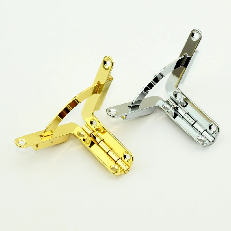 10 шт. антикварные мебельные петли опорная рама угол 90 градусов пружинный