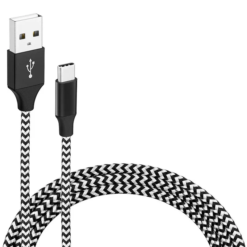 USB C кабель 4 упаковки (3 фута 6 футов 10 футов) к A зарядное устройство шнуры