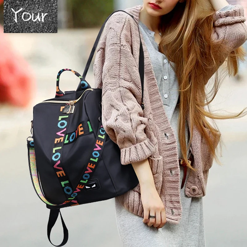 

2021 New Oxford Backpacks Women Waterproof Backpack For Teenager Girls Large Capacity Rucksack Femines School Bags Ladies