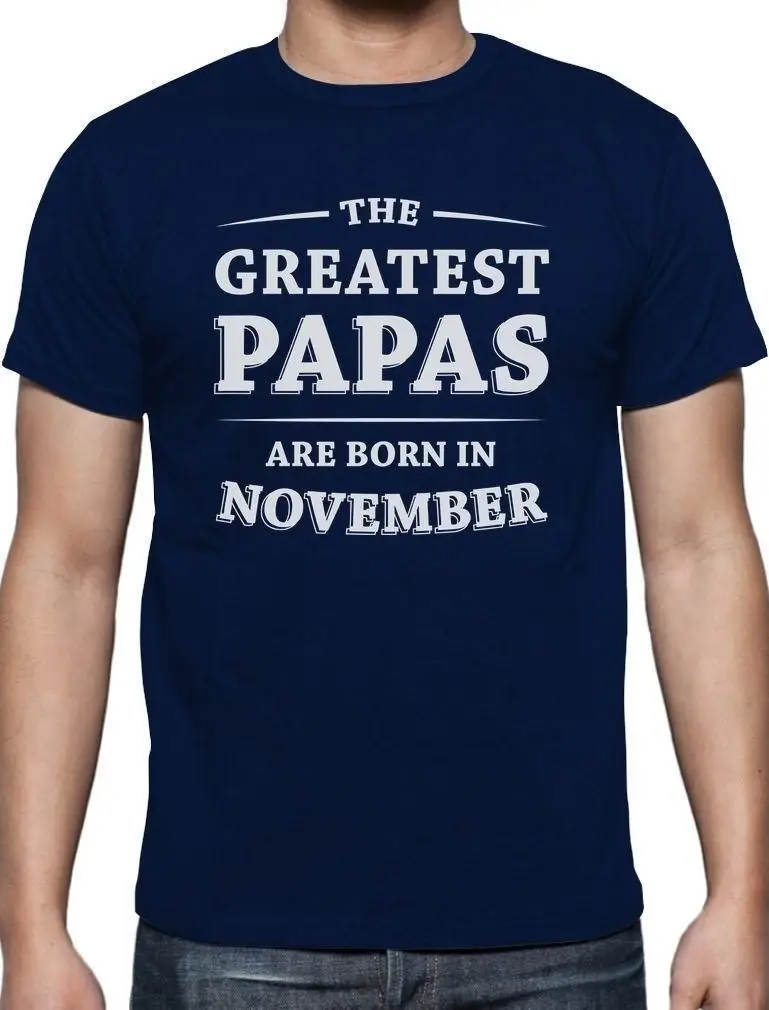 

Best Dads Are Born In March Birthday Gift For Father 2019 Newest Cotton Cool Design Fitted T Shirts