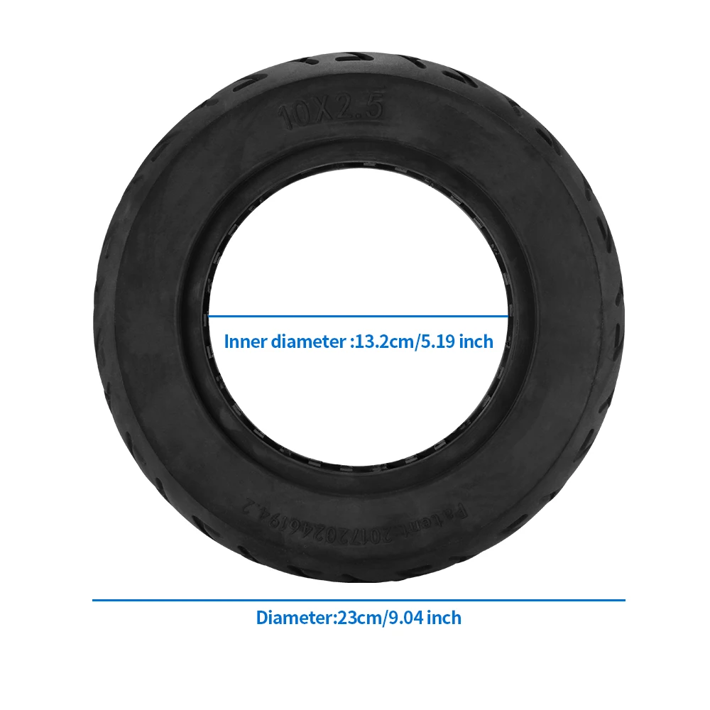 

10 inch Hollow shock-absorbing explosion-proof Electric Scooter Non-slip Solid Tyre Wheel Replace tire for Xiaomi M365 tire