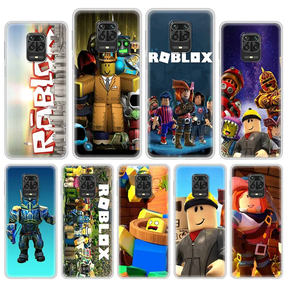 

Robloxes Game For Xiaomi Redmi Note 9S 8 9 8T 7 9C 9A 7A 8A 6A 610 K40 K30 Pro Phone Case Translucent Soft Coque