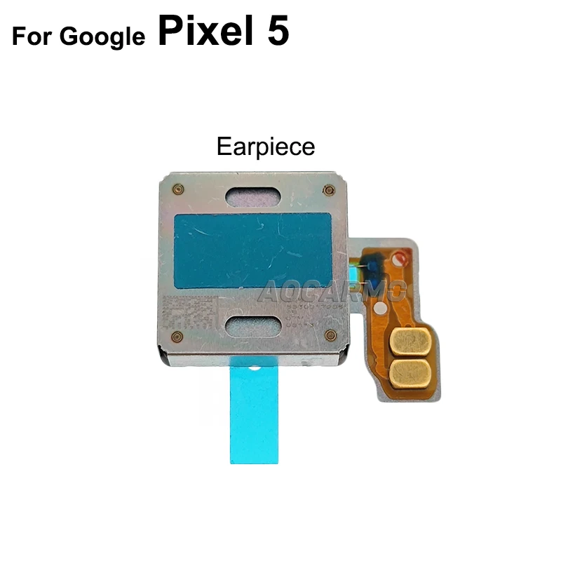 Aocarmo для Google Pixel 5 верхний наушник динамик нижняя деталь звуковой сигнал - купить