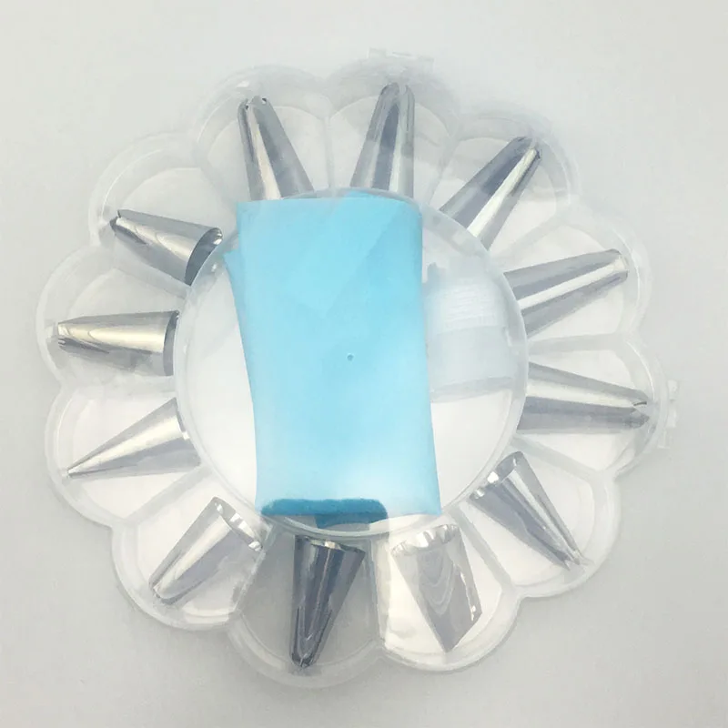 

12 to 26Pcs Cake Decorating Tools Pipe Icing Nozzles Baking Supplies Stainless Steel Dessert Decoration Kitchen Accessories