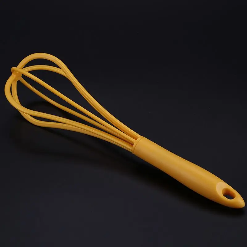 Кухонный силиконовый венчик нескользящий легко моющийся взбиватель яиц молока