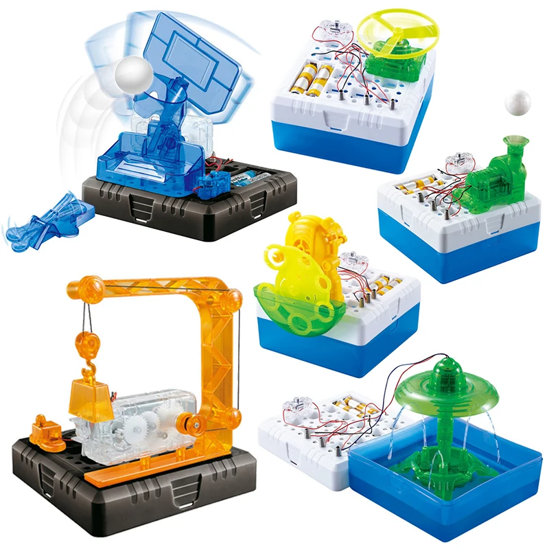 Творческие эксперименты брызгающий фонтан вода физика Science Set наборы DIY модель