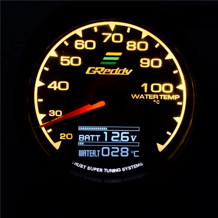 Монитор температуры водяного охлаждения компьютера светящийся термометр