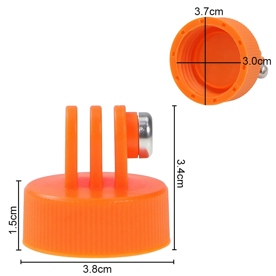 Аксессуары для камеры штатив адаптер серфинга бутылка воды разъем GoPro Xiaomi Yi Hero 4 3 +