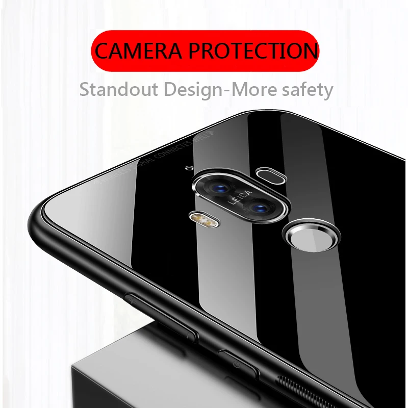 Чехол UPaitou из закаленного стекла для Huawei Honor 10i Mate 20X 20 10 Pro Lite мягкий чехол ТПУ с