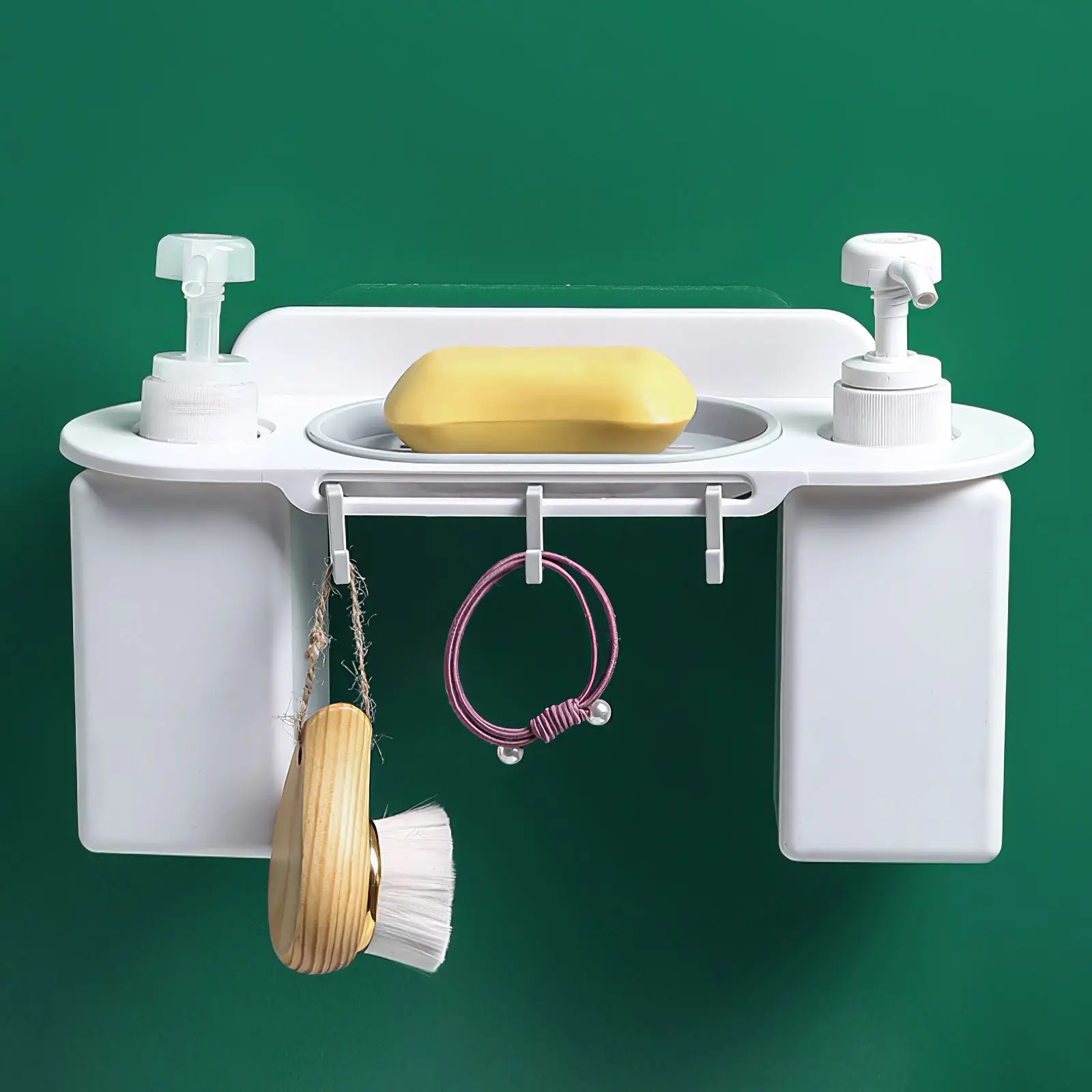 Держатель для мыла многофункциональный домашний двойной держатель настенный