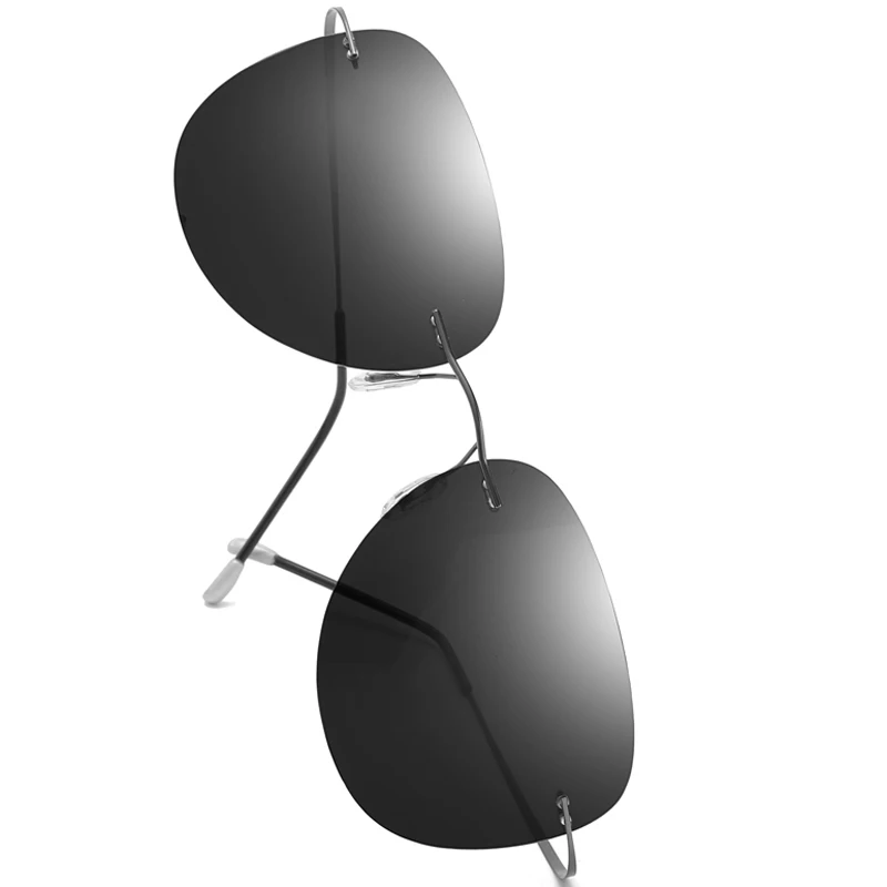 100% титановые поляризационные солнцезащитные очки Polaroid светильник брендовые