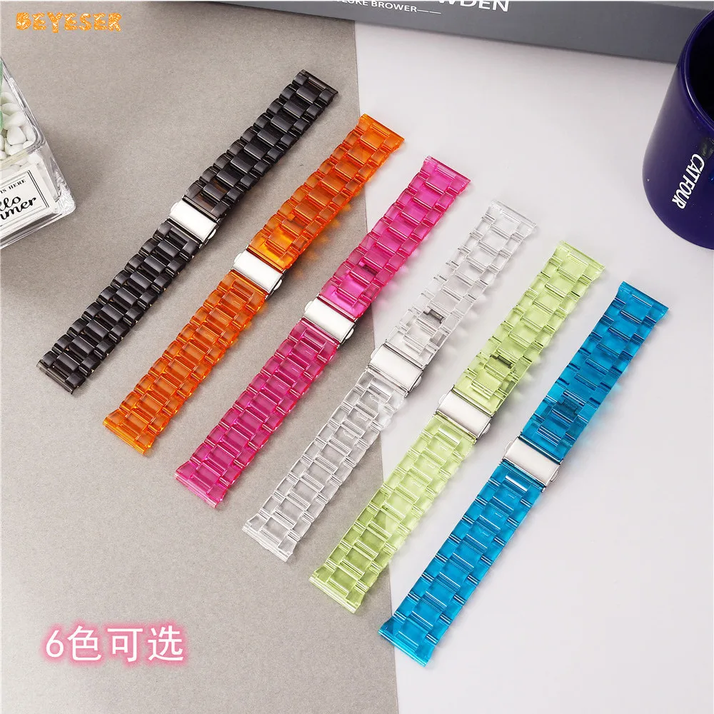 

22/20mm Glacier Wrist Strap For Samsung Galaxy Watch 46mm/Gear S3/Huawei Watch GT2 46mm/Amazfit GTR 47mm Smartwatch Watchband