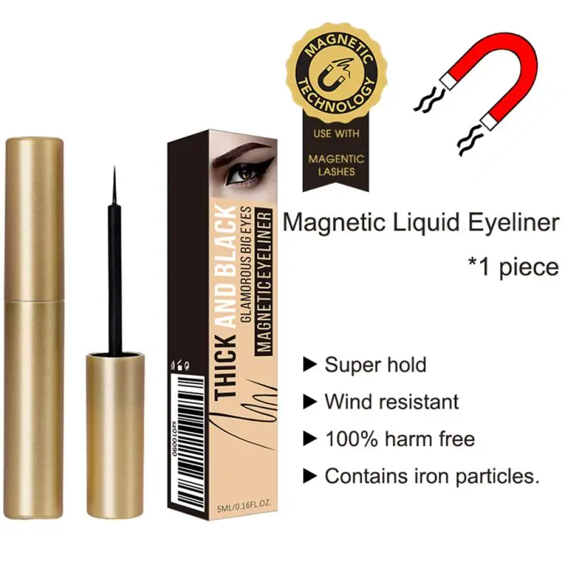

Magnetic Liquid Eyeliner Lash Liner Glue Pen Self-adhesive Easy To Wear Liquid Eye Liner Pencil Waterproof Eye Makeup Tool