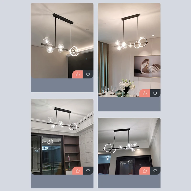 Нордическая светодиодная люстра современный светодиодный подвесной светильник