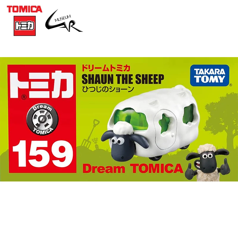 

TAKARA TOMY DREAM DREAM TOMICA Vehicles Deicast Alloy Car Model Shaun Sheep 159 Kids Toy Gift