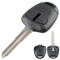 2 buttons remote car key shell case with mit11 blade key shell for mitsubishi lancer iv v vi vii viii ix ct9a grandis outlander