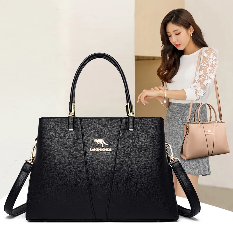 

Fashion Casual High Quality Pu Leather Shoulder Bags for Women 2021 New Small Square Bags Versatile Simple Crossbody Bag