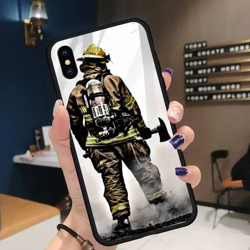 

Firefighter Heroes high quality Phone Case for iPhone 11 12 pro XS MAX 8 7 6 6S Plus X 5S SE 2020 XR
