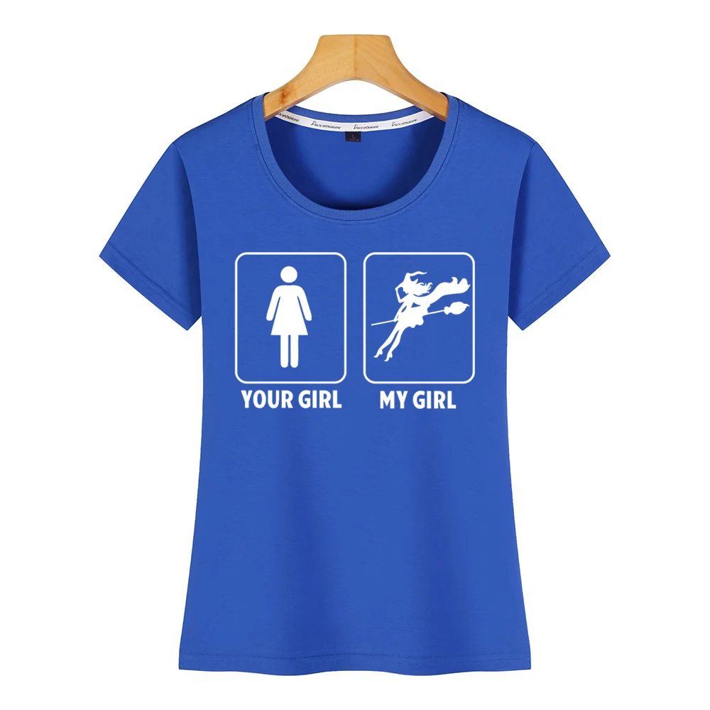 Топы Футболка женская Ведьма девушка wicca Хэллоуин забава s Vogue винтажный принт