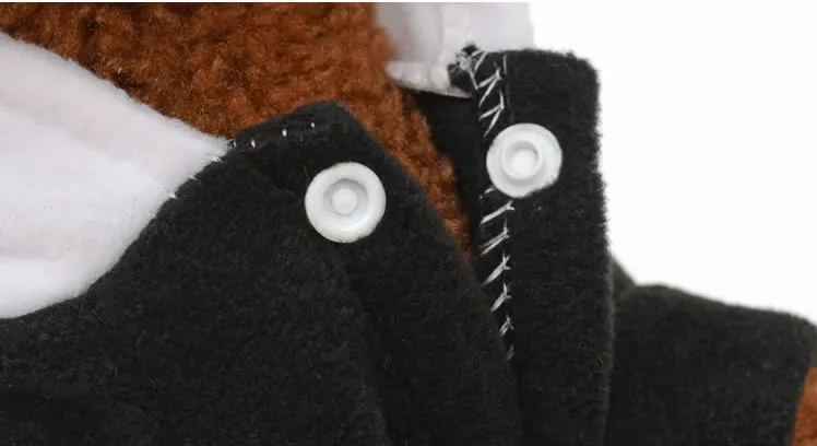 

Pet Dog Clothes For small dogs Pets hoodie puppy clothes Fleece Hoodie Dog coat winter Panda Pullover Coat pet Costume Outwear