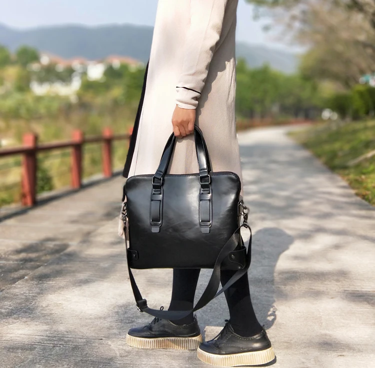 Vintage Fashion Women Handbags Casual Shoulder Messenger Bags Cool Unique Brand Design A4 Women Bag