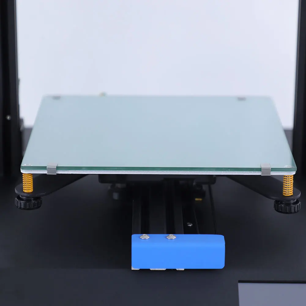Новый 3D принтер Anet ET4 X с выемкой из нити напоминание о продолжении печати стол