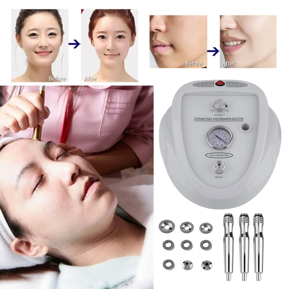 

High quality crystal power microdermabrasion skin peeling diamond salon clinic use beauty machine