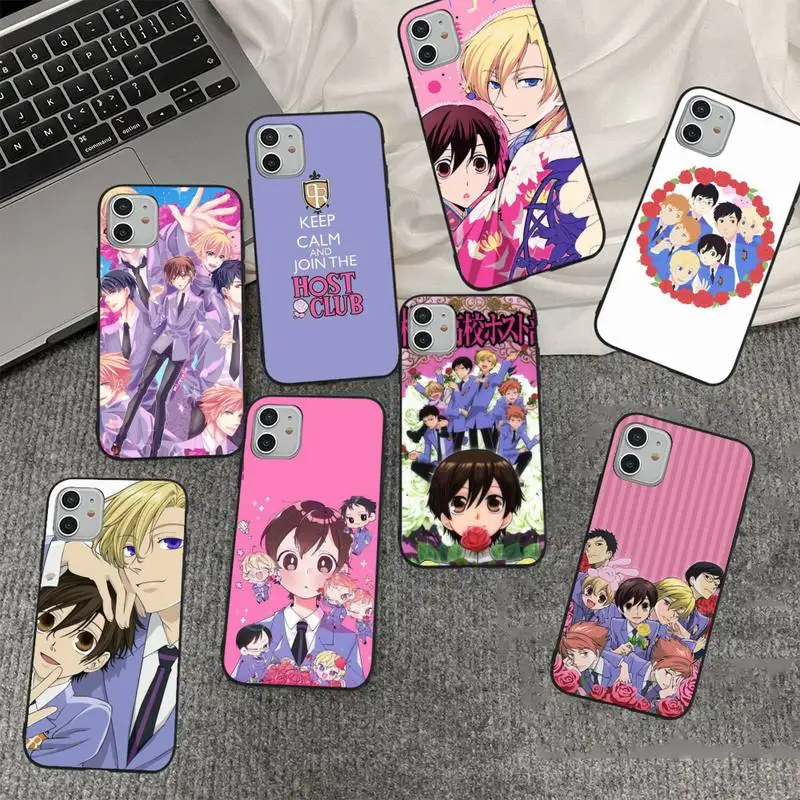 

Ouran High School Host Club Phone Case for iPhone 8 7 6S Plus X 5S SE 2020 XR 11 12 mini pro XS MAX