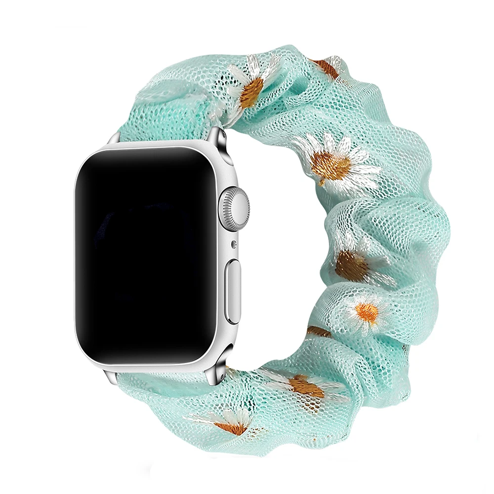 Ремешок сменный эластичный для Apple 5 4 3 2 38 мм 40 42 44 | Наручные часы