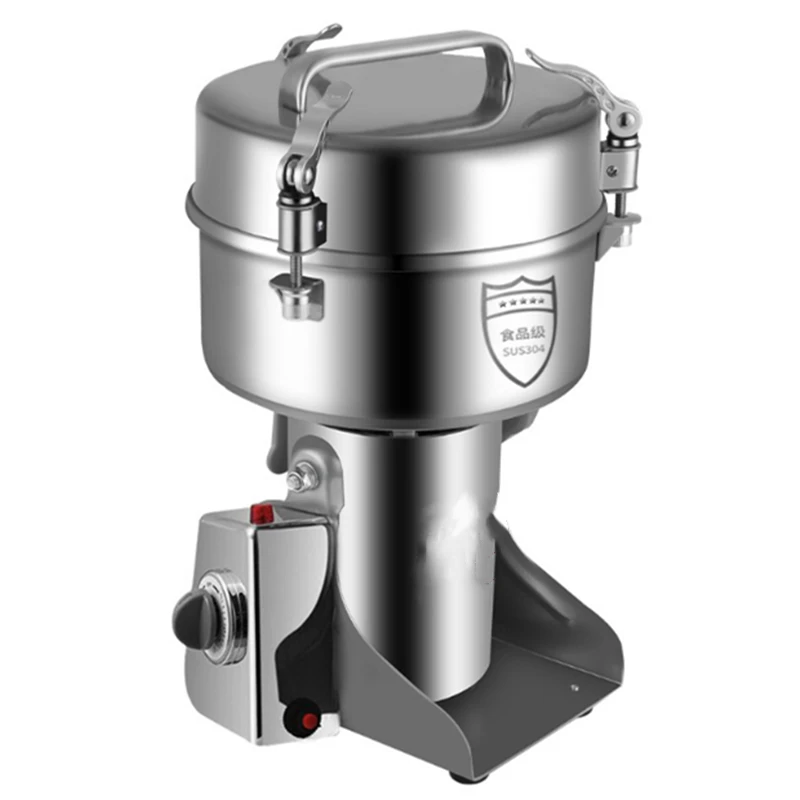 

2500g commercial grinder large Panax notoginseng mill ultra fine steel mill medicinal materials dry grinding beater