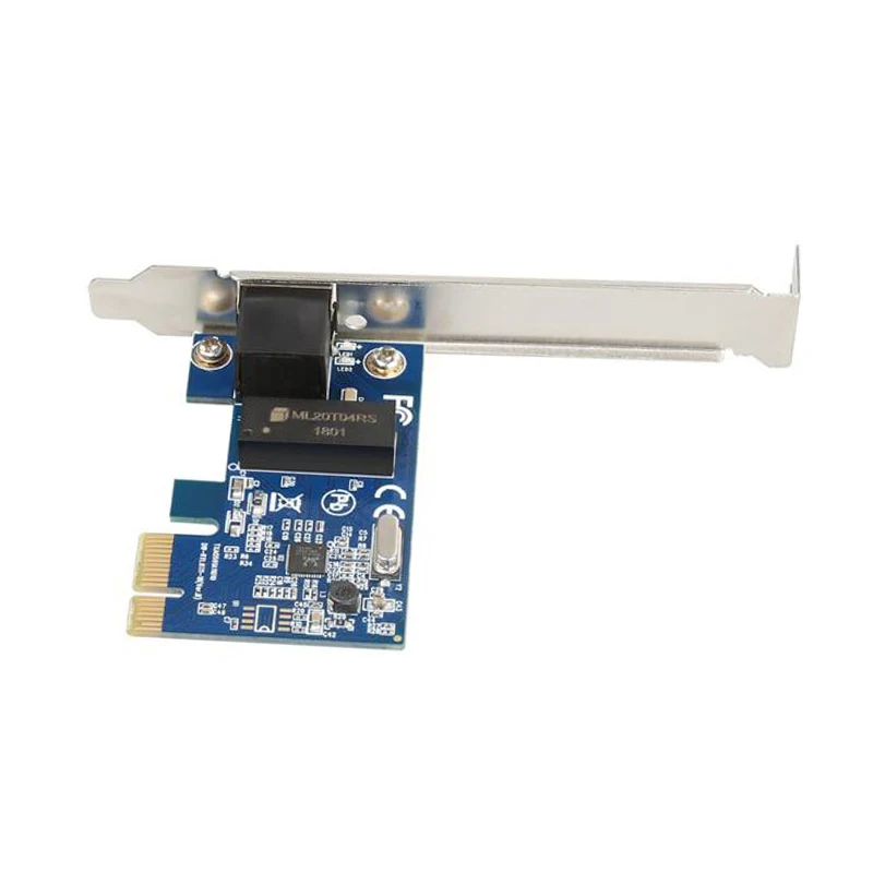 Сетевая карта Gigabit PCIE RTL8111E 10/100 Мбит/с PCI-E RJ45 LAN проводной Ethernet-адаптер для