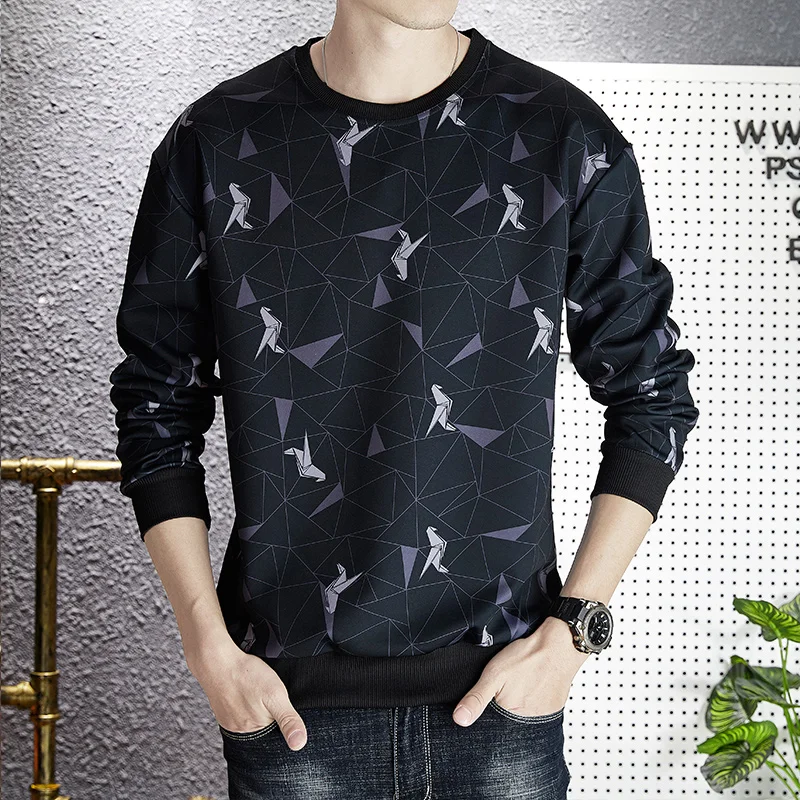 Толстовка мужская с капюшоном брендовый свитшот в японском стиле двухсторонняя