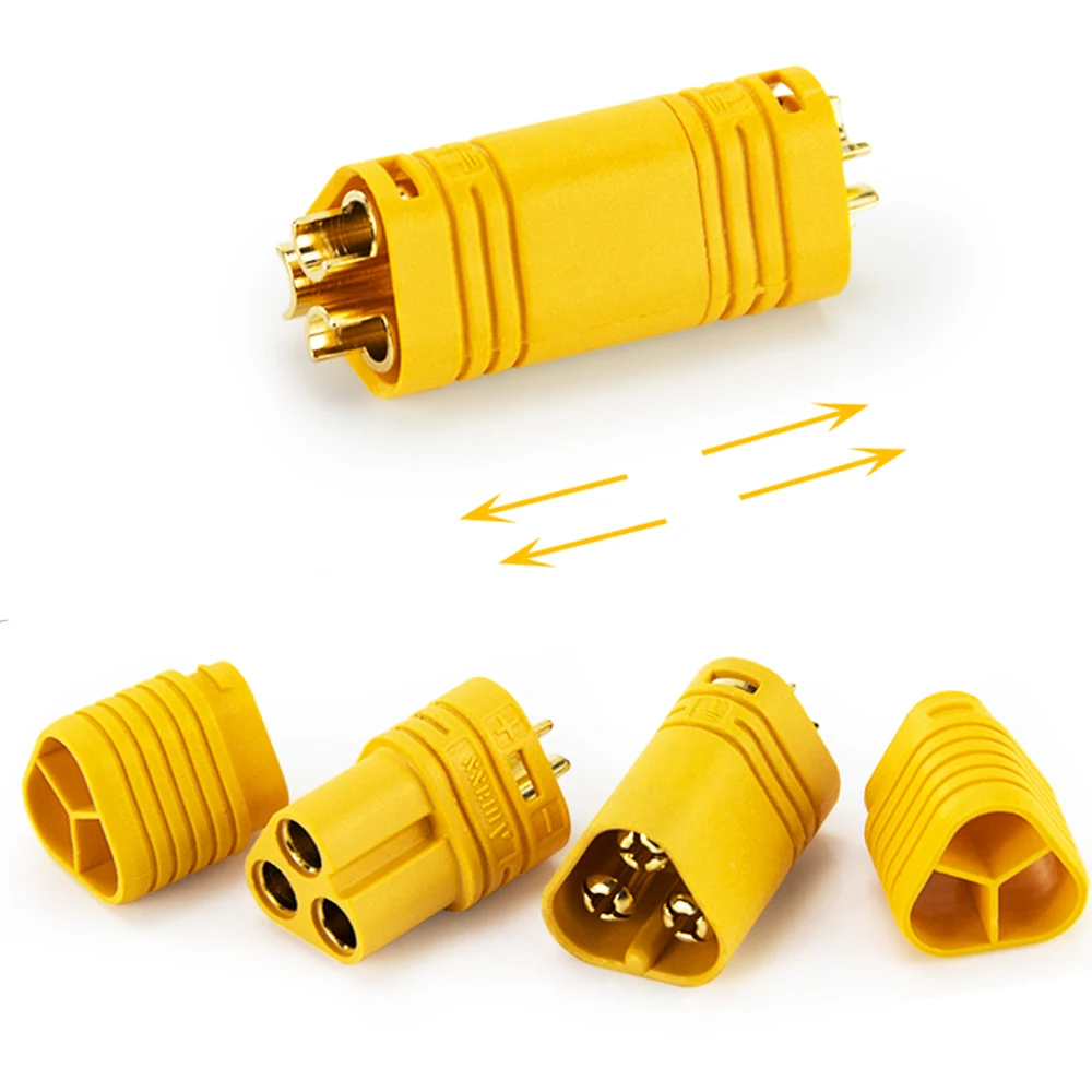 

2 set MT60 Plug with Sheath Outer Rotor Brushless Motor Electrically Adjusted Docking Plug