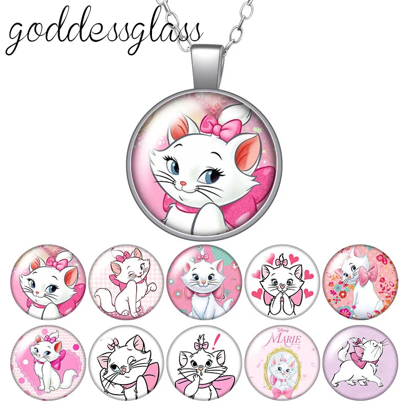 Ожерелье с подвеской в виде кота Мари из мультфильма Disney |