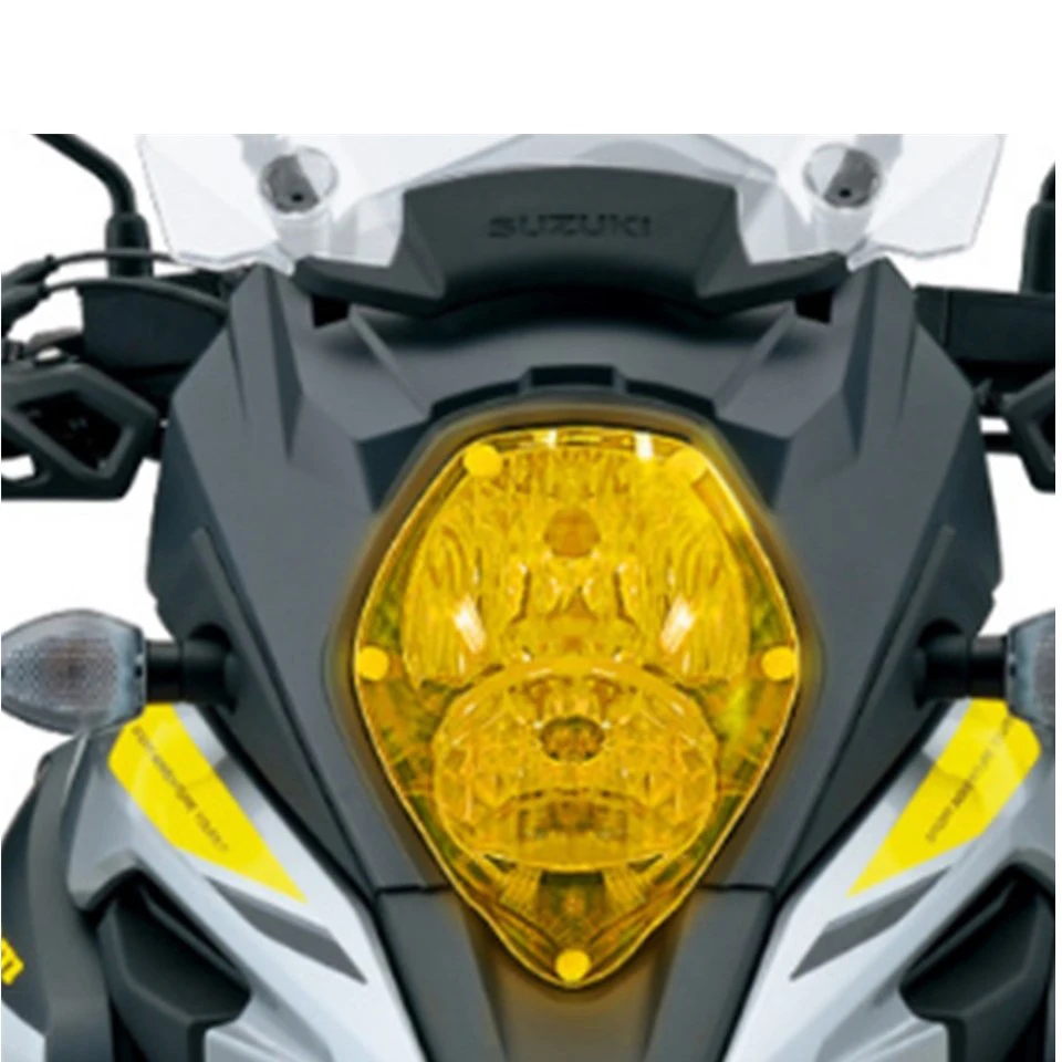 

New motorcycle safety acrylic front lamp cover protection accessories suitable for Suzuki V-strom 650 V-strom 1000 2017-2018