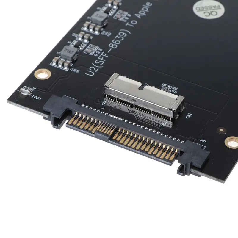 

Adapter SSD M2 PCIe to SFF-8639 U.2 Adapter with 3.5" SSD Bracket Tray Caddy for MacBook Air Pro Retina 2013 2014 2015 12+16Pin