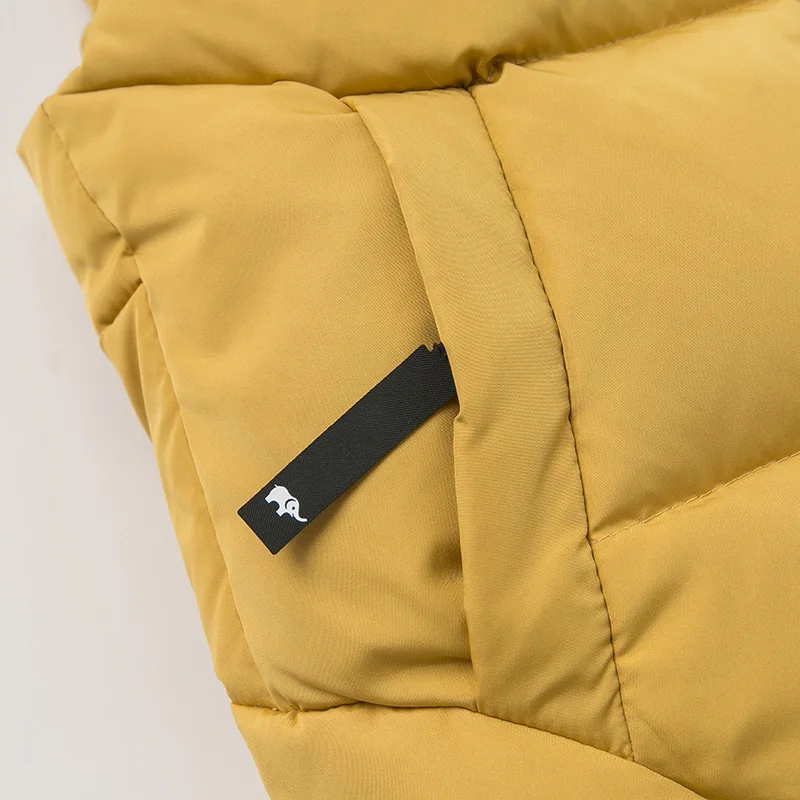 DB11670 dave bella унисекс детский зимний однотонный жилет ультралегкий Детский пуховик